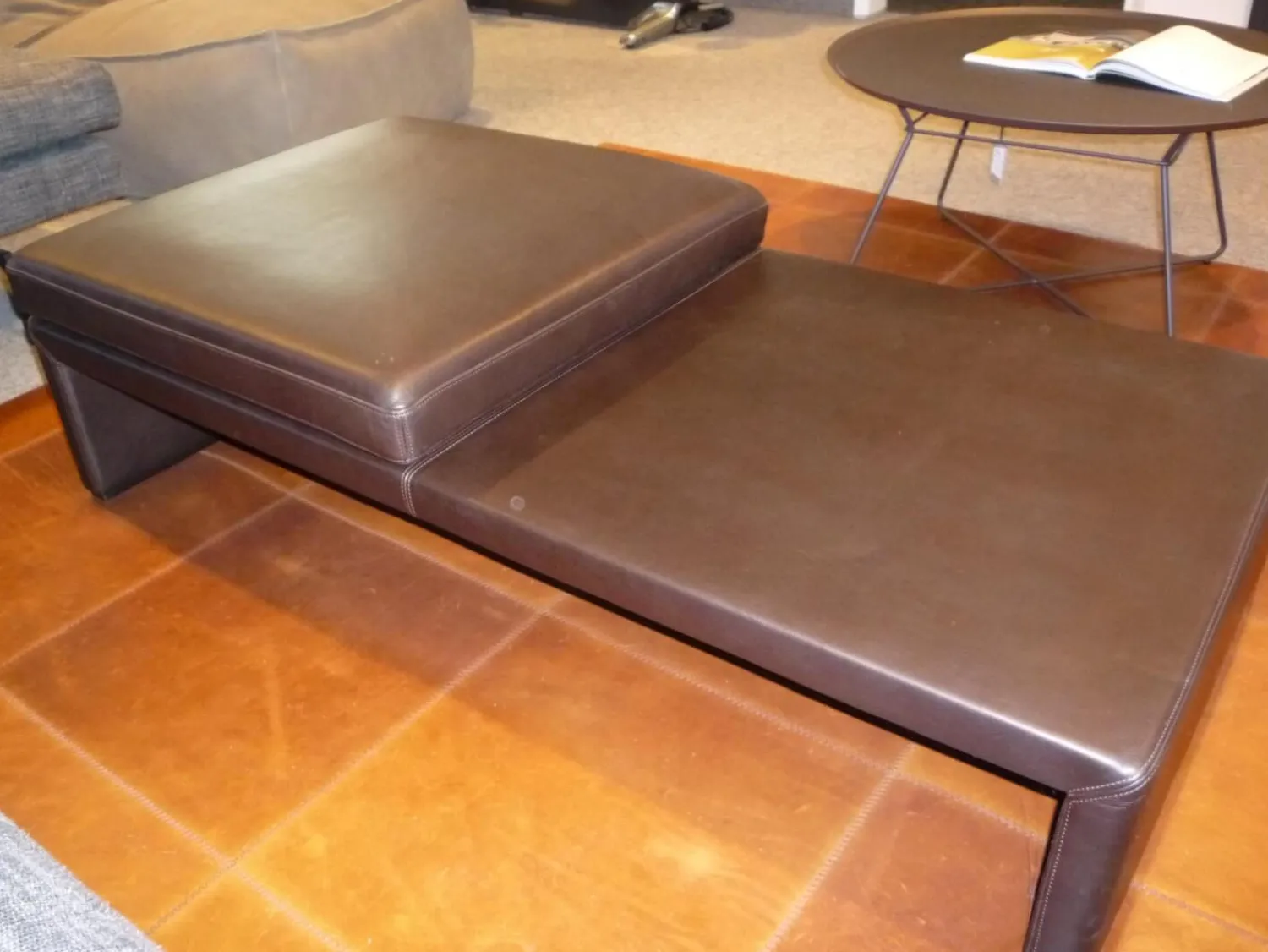 Walter Knoll Bänke|Together 295-H1 Leder Elen Dunkelbraun Nr. 1221