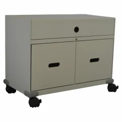 Vitra Regale & Container|Transportwagen Ad Hoc Pick Up + Stack it Metall Pulverbeschichtet Soft Light