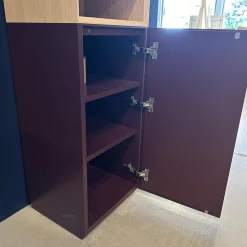 Kettnaker Kommoden & Sideboards|Türenkommode Alea Eiche Matt Lack Matt Beere Violett