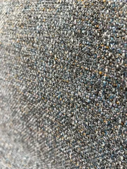 Natura Relaxsessel|TV Sessel Sommerville Stoff Amsterdam Blau Grau Drehteller Eiche Bianco 2 Motorisch Mit Akku