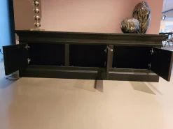 Hofstede Raanhuis Bänke|TV-Bank Veluwe Eiche Massiv Schwarz