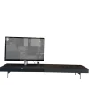 Spectral Smart Furniture Wohnwände & Tv-Lowboards|TV-Lowboard Next In BG Black Mit Deckplatte