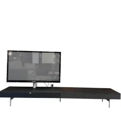 Spectral Smart Furniture Wohnwände & Tv-Lowboards|TV-Lowboard Next In BG Black Mit Deckplatte