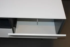 Schönbuch Wohnwände & Tv-Lowboards|TV-Möbel .54 Schneeweiß Seiten Granit Nische Nachtblau Gestell Schwarz