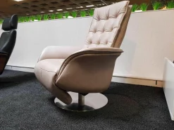 Natura Relaxsessel|TV-Sessel New Orleans Leder Wax Anilin Stone 3800