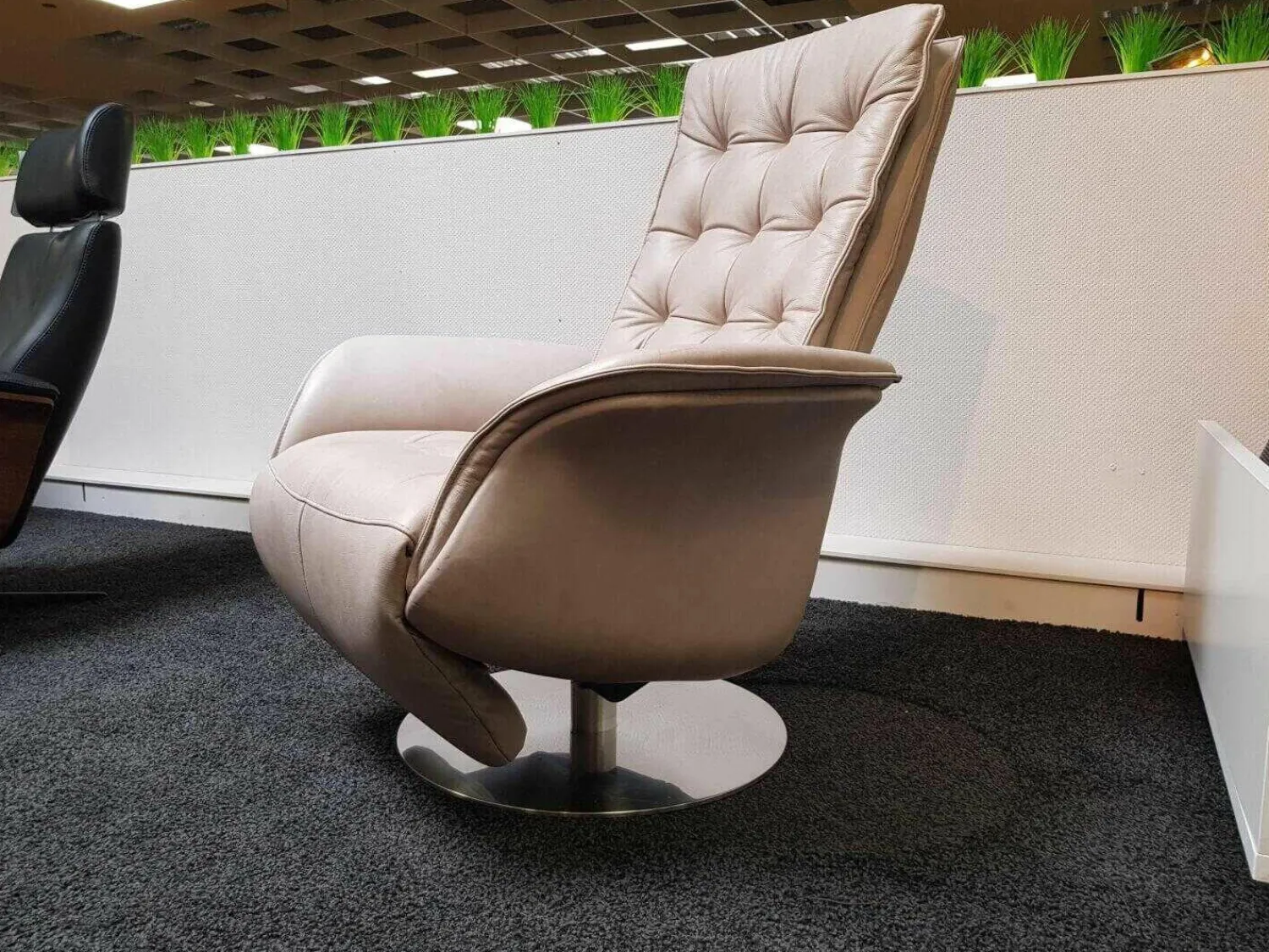 Natura Relaxsessel|TV-Sessel New Orleans Leder Wax Anilin Stone 3800