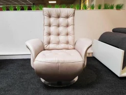 Natura Relaxsessel|TV-Sessel New Orleans Leder Wax Anilin Stone 3800