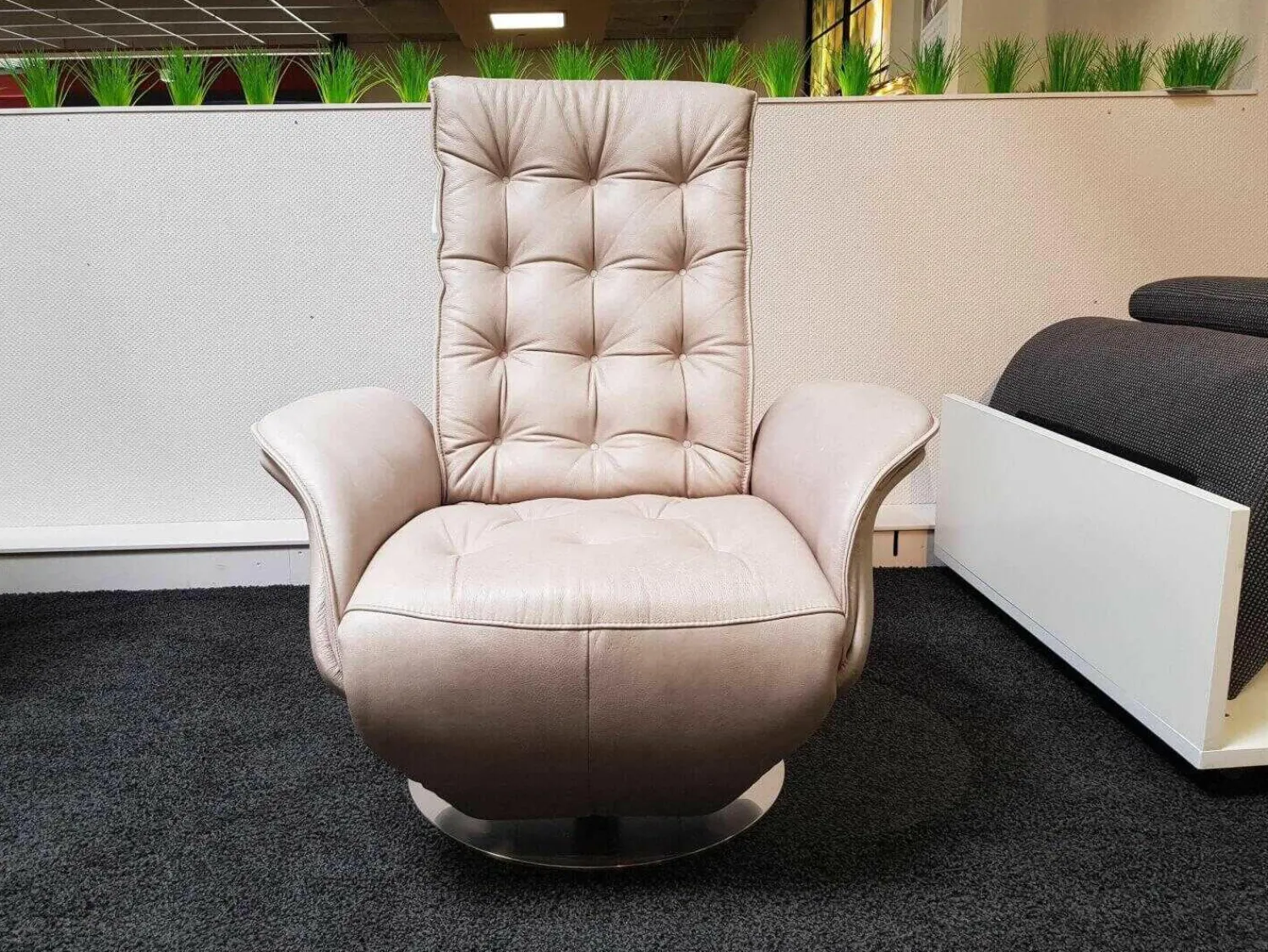 Natura Relaxsessel|TV-Sessel New Orleans Leder Wax Anilin Stone 3800