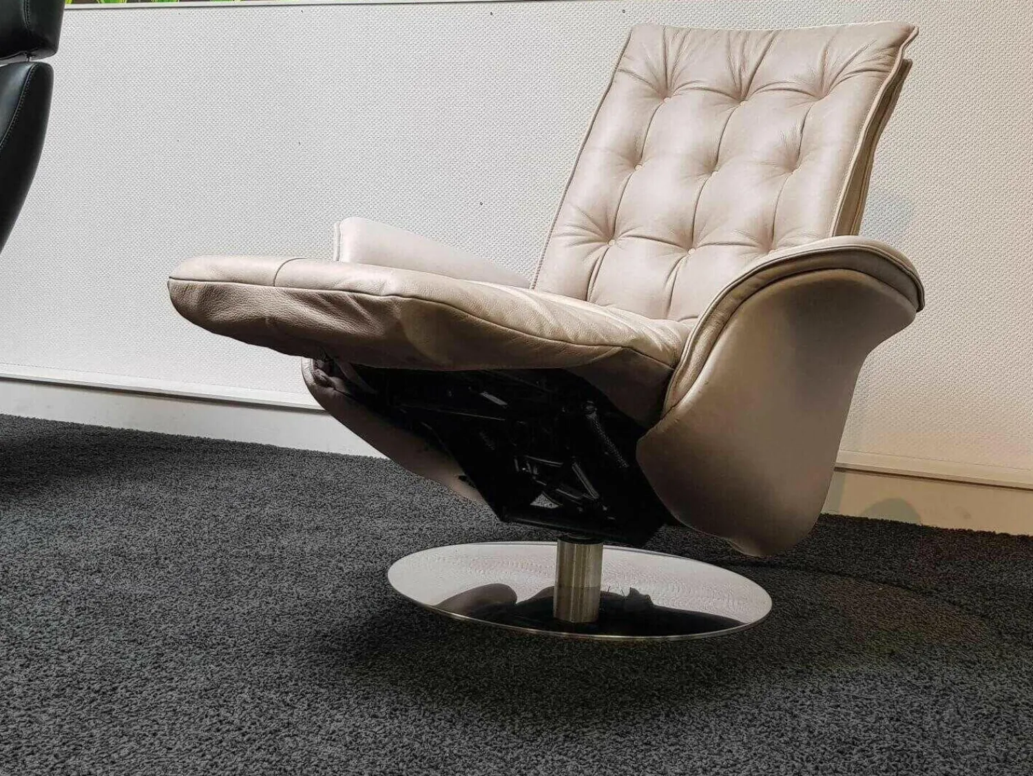 Natura Relaxsessel|TV-Sessel New Orleans Leder Wax Anilin Stone 3800