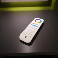 JOOP! Vitrinen & Highboards|Vitrine 71812 Schiefergrau Hochglanz Kufe Metall Schwarz Inklusive Beleuchtung