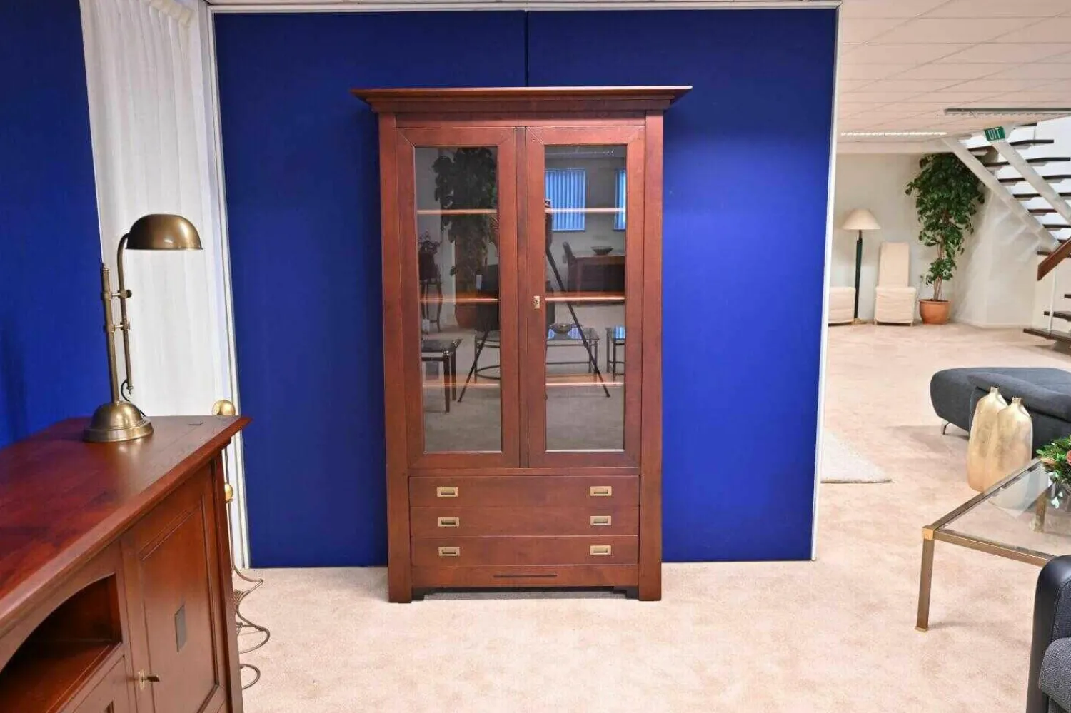 Bannink Vitrinen & Highboards|Vitrine Avercamp Eiche Farbe 40 Aver