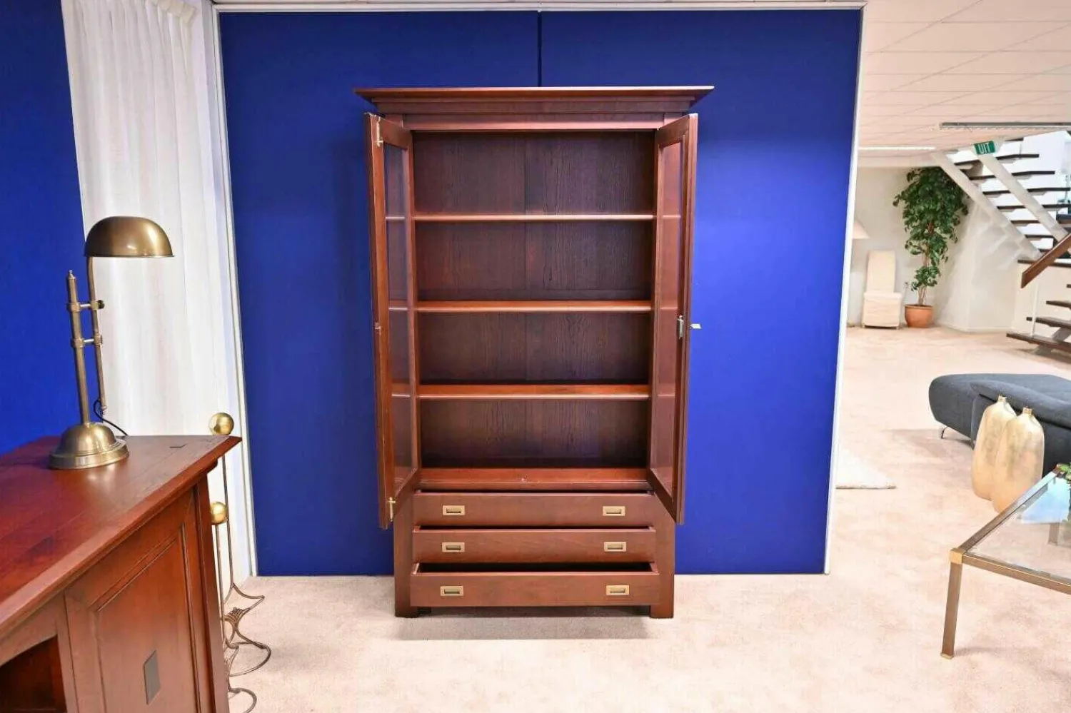 Bannink Vitrinen & Highboards|Vitrine Avercamp Eiche Farbe 40 Aver