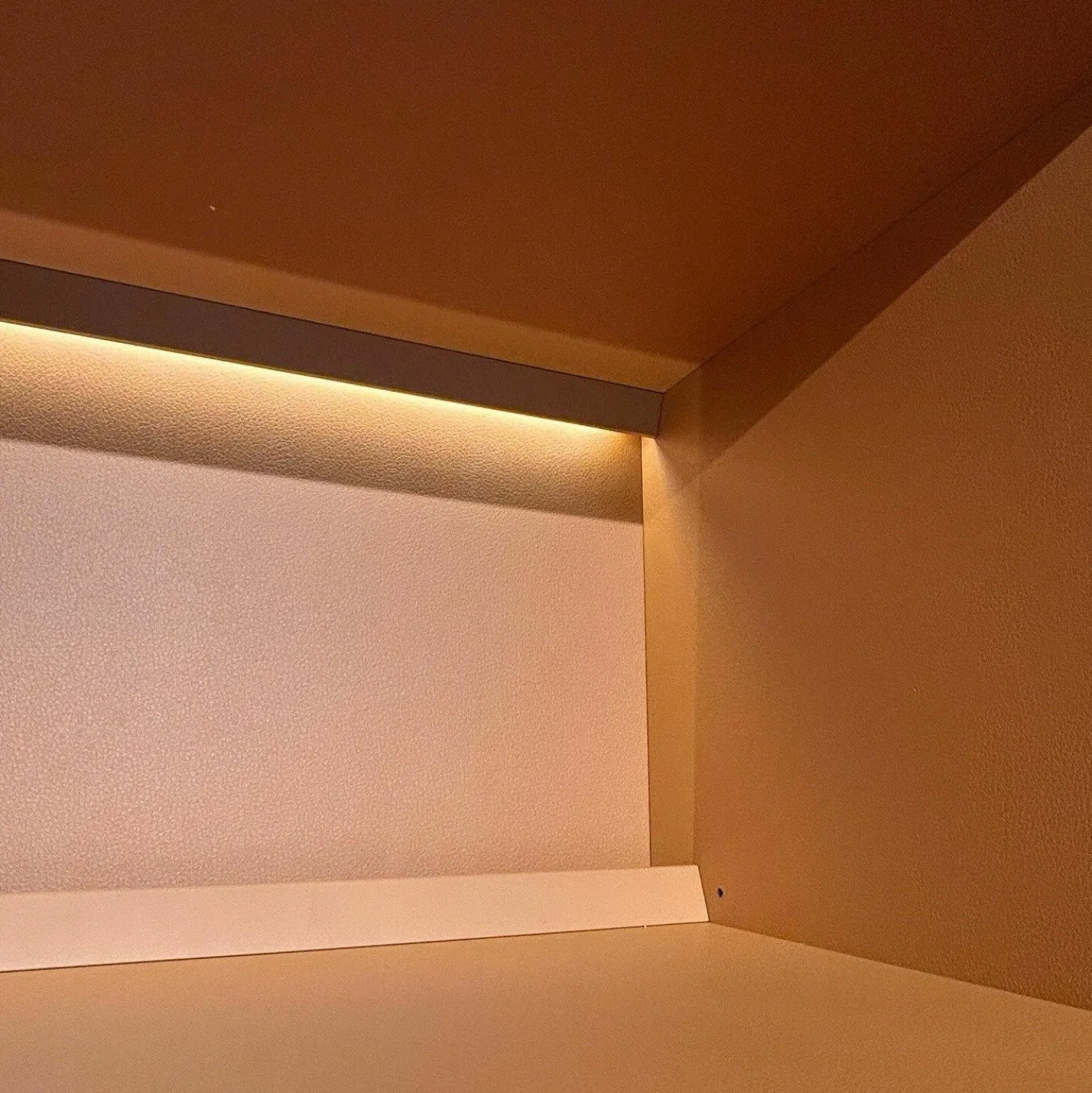 B&B Italia Vitrinen & Highboards|Vitrine Eracle Transparentes Glas mit bronziertem Metalleinsatz Belegung Außen Eiche Grau