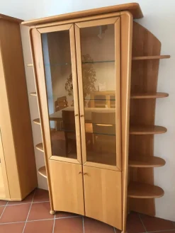 Venjakob Vitrinen & Highboards|Vitrine Genius Massivholz Buche Massiv Mit Beleuchtung