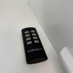 Hülsta Vitrinen & Highboards|Vitrine Gentis Links Lack Hochglanz Reinweiss Mit Beleuchtung Und Funkfernbedienung