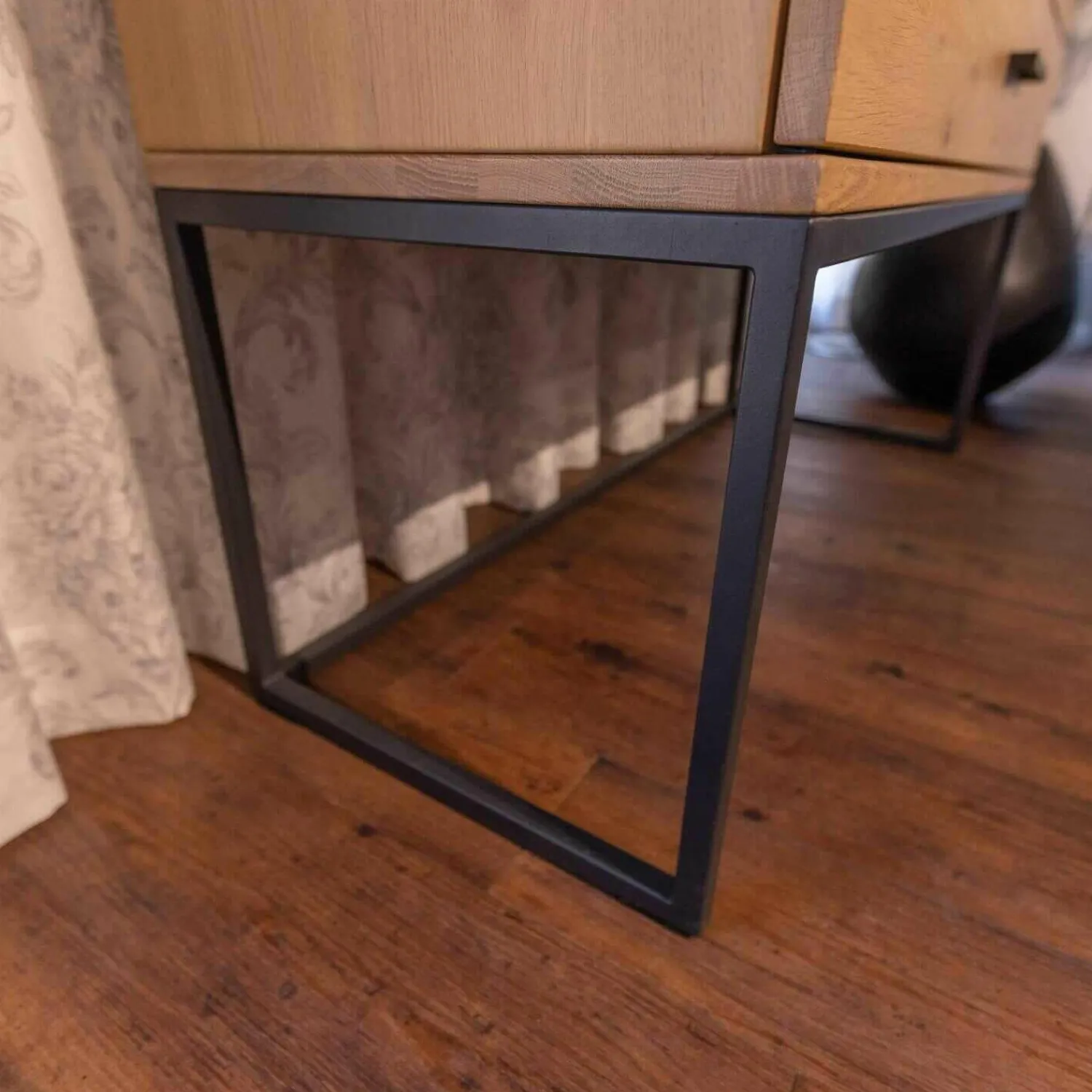 Wimmer Vitrinen & Highboards|Vitrine LS004419 FILIA FIL-154525 Rustikale Asteiche Bianco