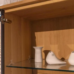 Wimmer Vitrinen & Highboards|Vitrine LS004419 FILIA FIL-154525 Rustikale Asteiche Bianco