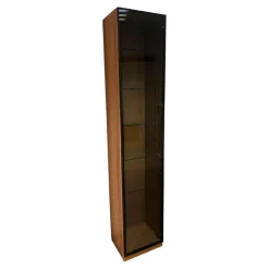 IRO Vitrinen & Highboards|Vitrine Modell Nova Kernbuche Furniert 1-Türig Parsolglas