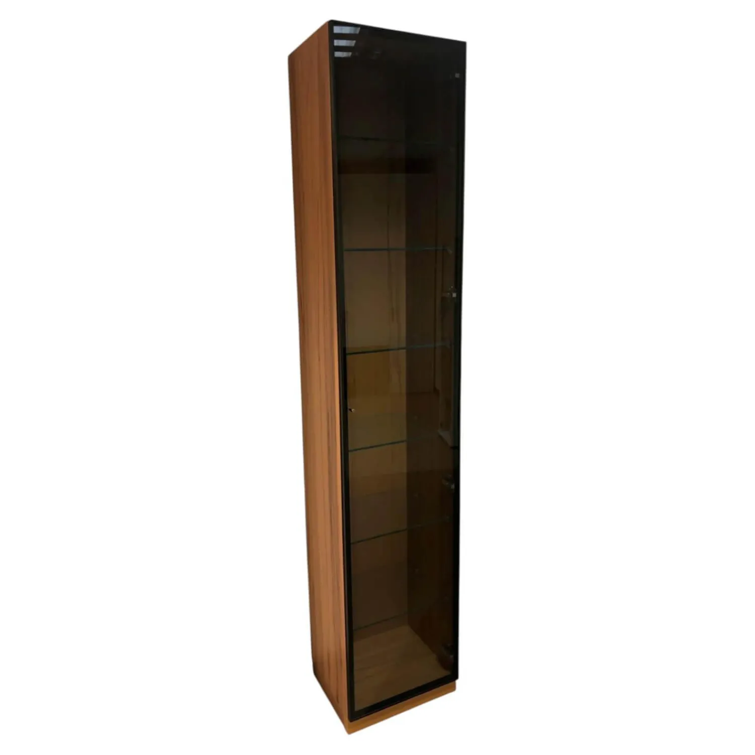 IRO Vitrinen & Highboards|Vitrine Modell Nova Kernbuche Furniert 1-Türig Parsolglas