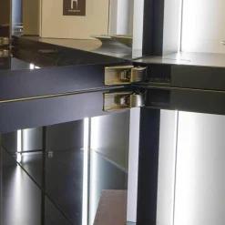 Kettnaker Vitrinen & Highboards|Vitrine Modular Soma Spiegelglas Beleuchtet