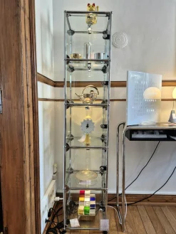 USM Haller Vitrinen & Highboards|Vitrine Stahlgestell Korpus Glas