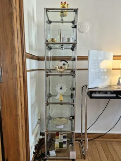 USM Haller Vitrinen & Highboards|Vitrine Stahlgestell Korpus Glas