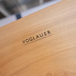 Voglauer Vitrinen & Highboards|Vitrine V Organo Lack Anthrazit Wildeiche Rustiko Mit LED Beleuchtung