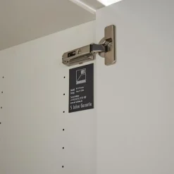 WK Wohnen Vitrinen & Highboards|Vitrine WK 419 Intono Glattlack 420 Verkehrsweiß Inklusive LED-Band Trafo Und Funkfernbedienung