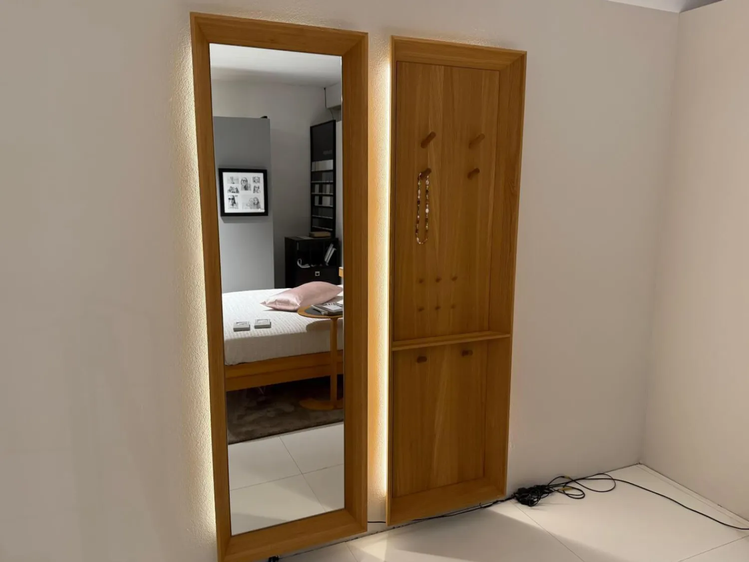 Team 7 Regale|Wandelement Haiku Eiche Naturöl Inklusive Beleuchtung Und Bewegunssensor