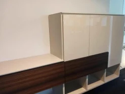 Molteni & C Wohnwände & Tv-Lowboards|Wandhängeschrank 505 Holz Kieselgrau Eukalyptus