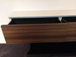 Molteni & C Wohnwände & Tv-Lowboards|Wandhängeschrank 505 Holz Kieselgrau Eukalyptus