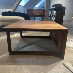 Scholtissek Beistelltische|Wendetisch Astiger Nussbaum Massiv Natur Geölt