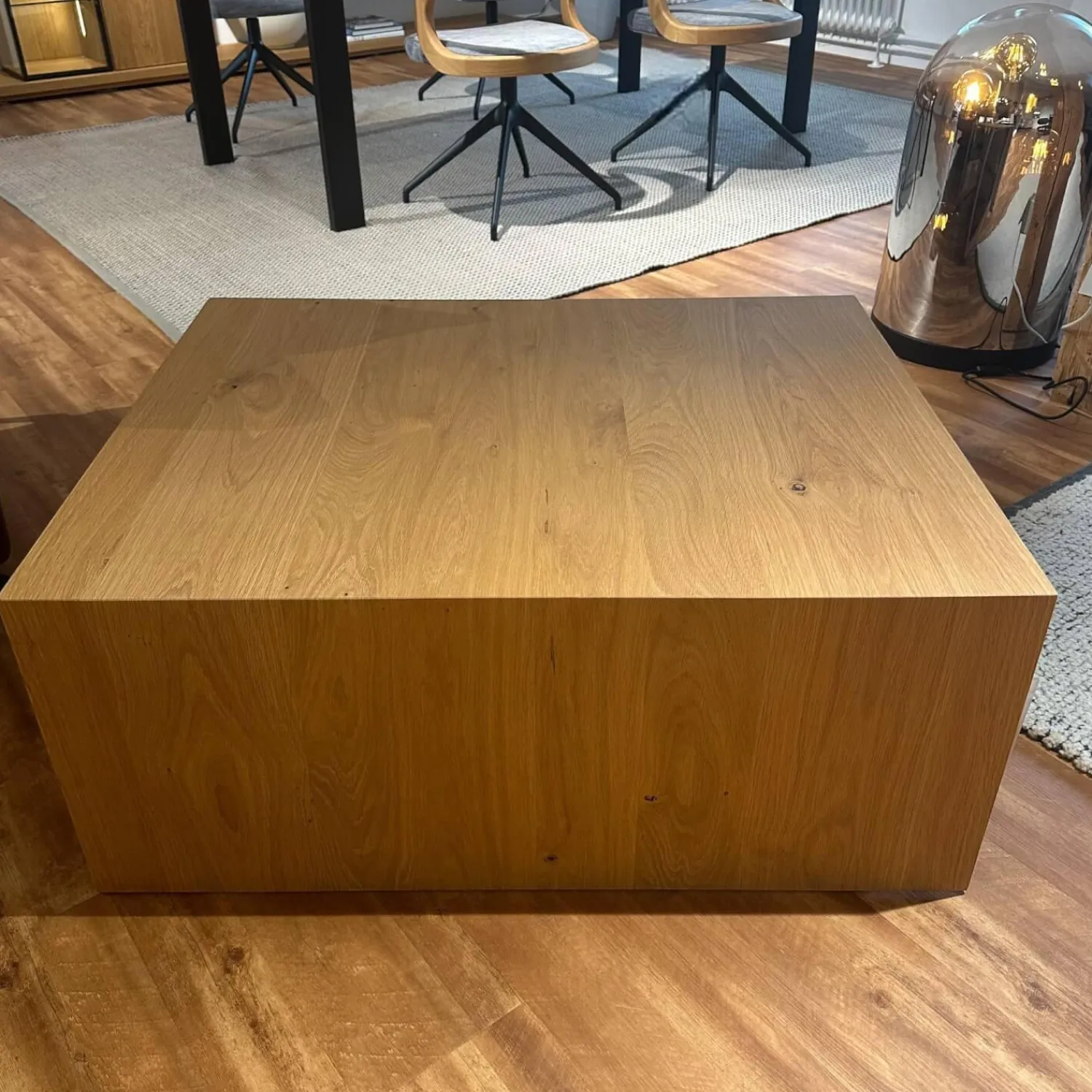 Scholtissek Beistelltische|Wendetisch Knorrige Eiche Massiv Puro Geölt