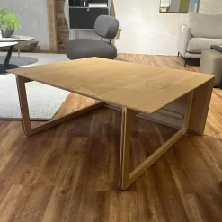 Scholtissek Beistelltische|Wendetisch Knorrige Eiche Massiv Puro Geölt