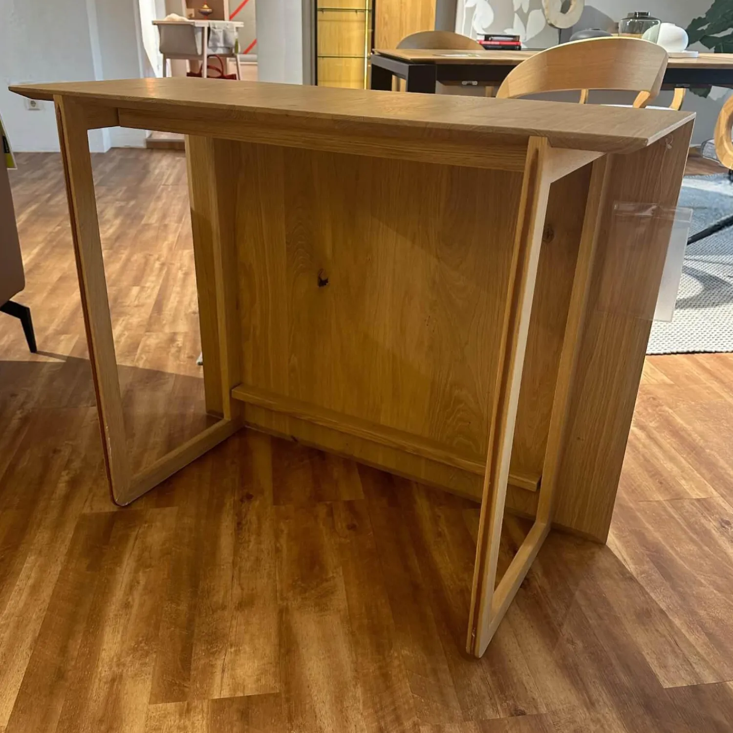 Scholtissek Beistelltische|Wendetisch Knorrige Eiche Massiv Puro Geölt