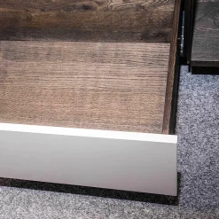 Pönnighaus Wohnwände & Tv-Lowboards|Wohnkombination Katana Wileiche Schwarz Geölt Mattlack