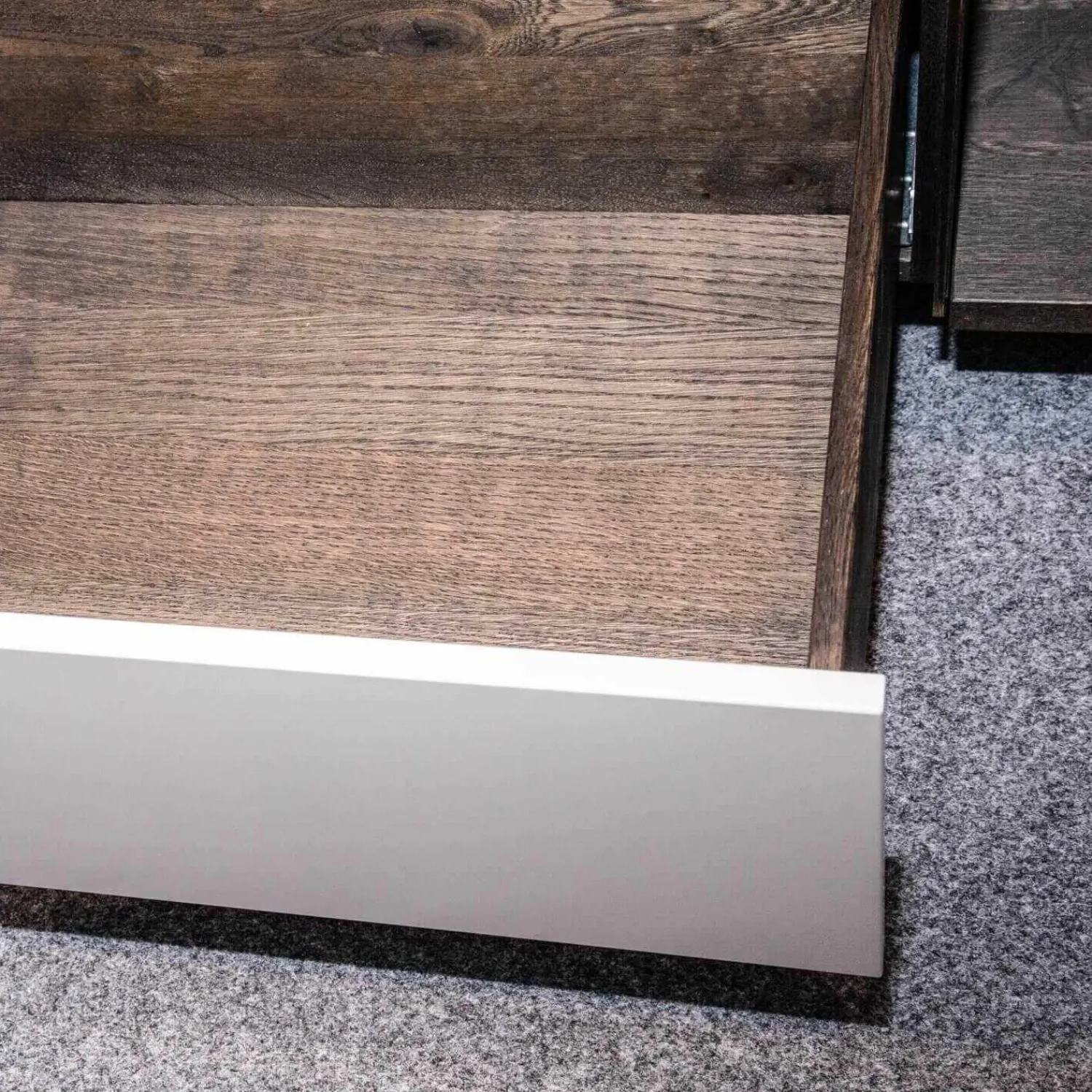 Pönnighaus Wohnwände & Tv-Lowboards|Wohnkombination Katana Wileiche Schwarz Geölt Mattlack