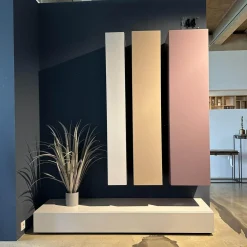 Spectral Smart Furniture Wohnwände & Tv-Lowboards|Wohnkombination Spendy Lack Grau-Weiß Rosenholz Mauve