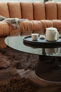 De Sede Wohnlandschaften|Wohnlandschaft Sofa DS 600 Snake Nappaleder Naturale Cuoio Braun Aus Einzelnen Addierbaren Elementen