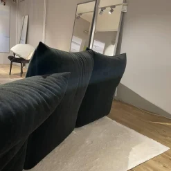 Edra Wohnlandschaften|Wohnlandschaft Standard Bezug S7050-00 Grün Mit Beweglichen Arm- Und Rückenteilen