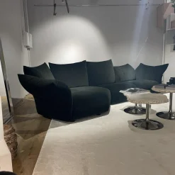 Edra Wohnlandschaften|Wohnlandschaft Standard Bezug S7050-00 Grün Mit Beweglichen Arm- Und Rückenteilen