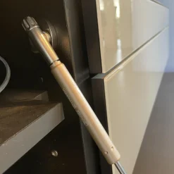 Spectral Smart Furniture Kommoden & Sideboards|Wohnwand Ameno Cement Glas Korpus CM Cement Satiniert Grau Weiß Inklusive TV Halterung Und Soundsystem Ohne Dekorationen