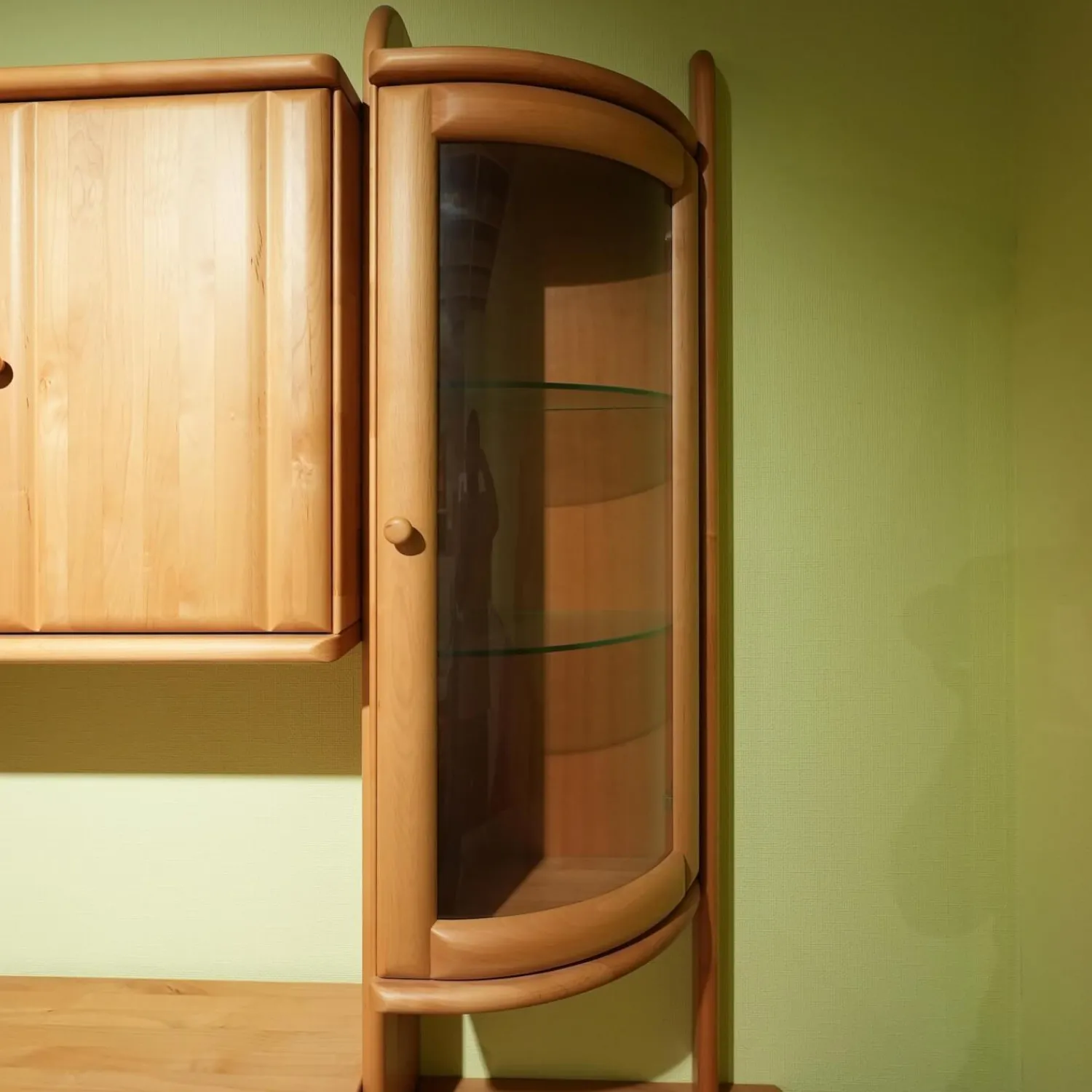 Wöstmann Wohnwände & Tv-Lowboards|Wohnwand Cantana Erle Massiv Mit TV-Aufsatz