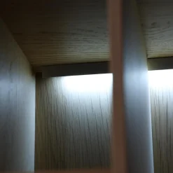 Global Wohnwände & Tv-Lowboards|Wohnwand Cordoba VZ 1060 Lack Weiß Nische Wildeiche Inklusive Beleuchtung