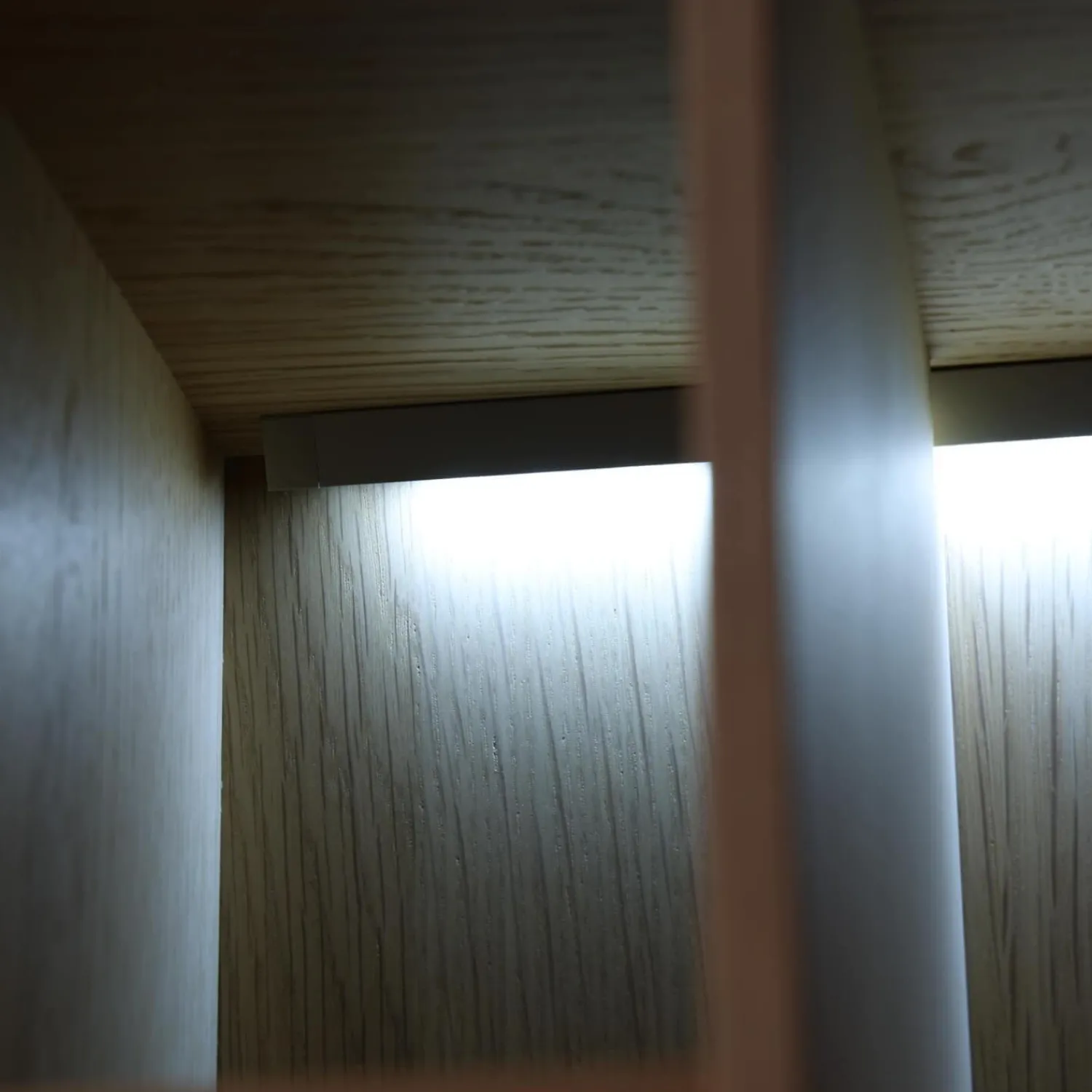 Global Wohnwände & Tv-Lowboards|Wohnwand Cordoba VZ 1060 Lack Weiß Nische Wildeiche Inklusive Beleuchtung