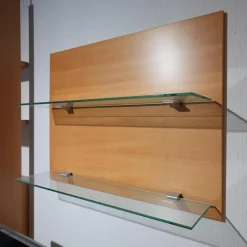 Thielemeyer Wohnwände & Tv-Lowboards|Wohnwand Costa Buche Furniert Mit Beleuchtung Und Trafo