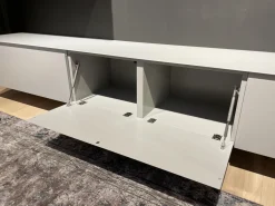 Sudbrock Wohnwände & Tv-Lowboards|Wohnwand Cubo Lack Canagrau Mit Eiche Anthrazit Gebeizt