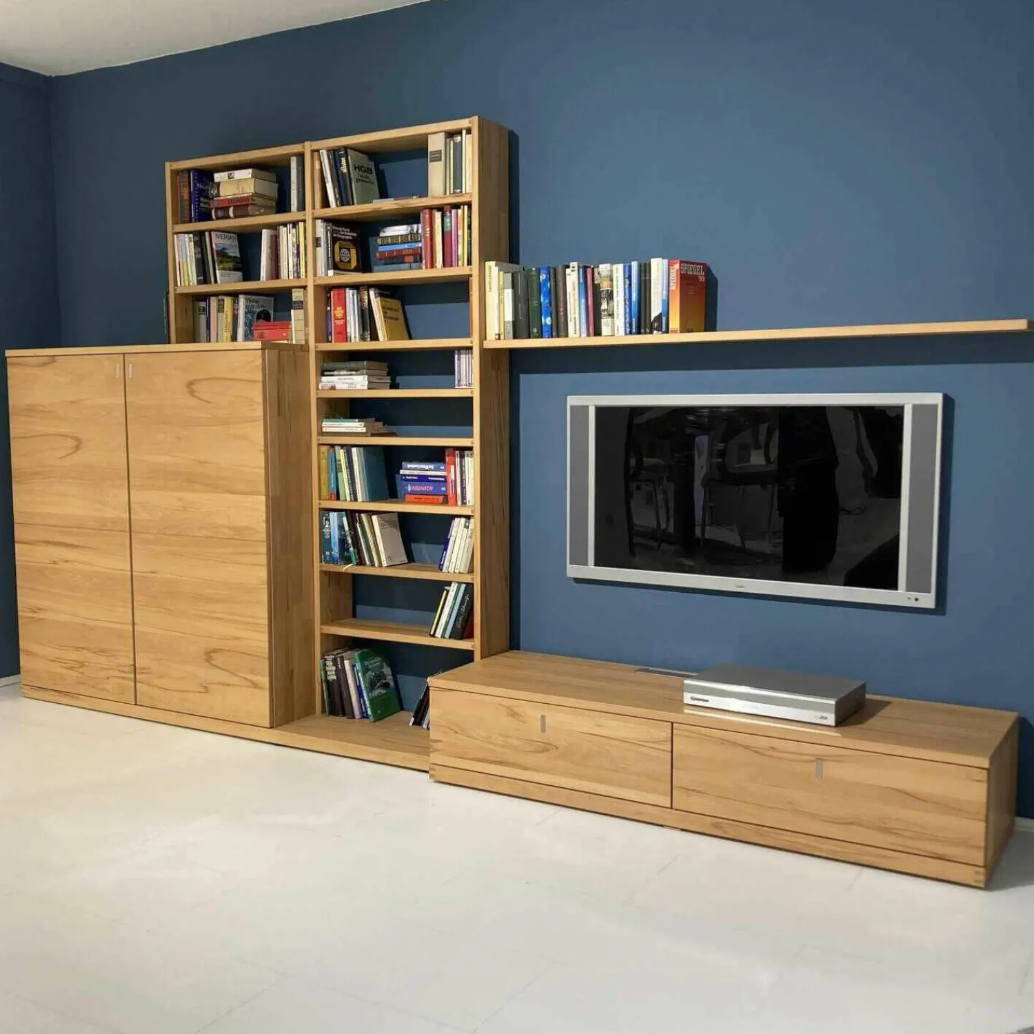 Team 7 Wohnwände & Tv-Lowboards|Wohnwand Cubus 71 Kernbuche Naturöl