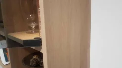 Team 7 Wohnwände & Tv-Lowboards|Wohnwand Cubus Eiche Weißöl Farbglas Taupe