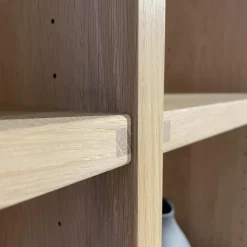 Team 7 Wohnwände & Tv-Lowboards|Wohnwand Cubus Pure Volholz Eiche Weiß Geölt Glas Pearl Matt Mit Touchbeschlag